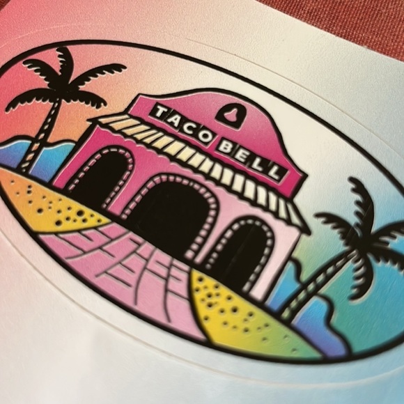 taco bell Other - 💖NEW! Taco Bell Sticker 💗🌮🔔💜